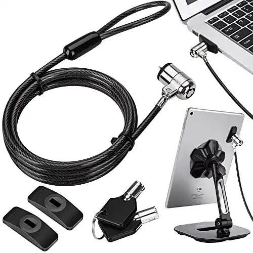 Laptopschloss AboveTEK Sicherheit Kabel, Zahlenschloss