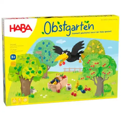 Würfelspiele HABA 4170 – Obstgarten Spannendes Würfelspiel