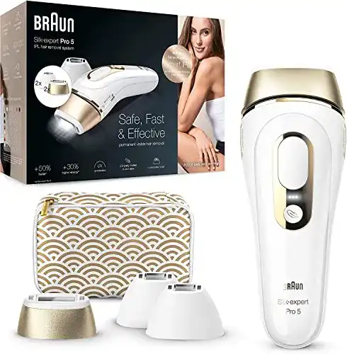 Haarentfernung Braun IPL Silk Expert Pro 5 & Tasche