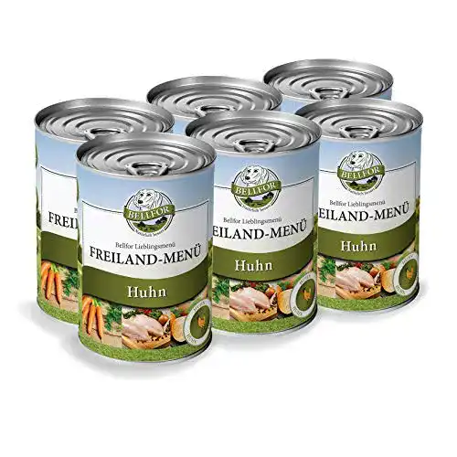 Bellfor-Hundefutter Bellfor Hypoallergenes Getreidefrei 6 x 400g