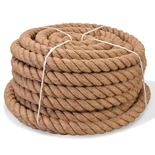 Schiffstau vidaXL Seil 100% Jute 30 mm 30 m Naturhanf Hanfseil