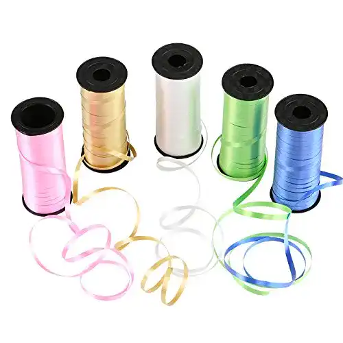 Geschenkband Naler Polyband in 5 Farben Ringelband