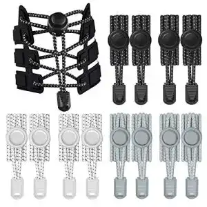 Elastische Schnürsenkel Th-some 6 Paar mit Schnellverschluss