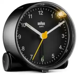 Braun-Reisewecker Braun Klassisch mit Schlummerfunktion