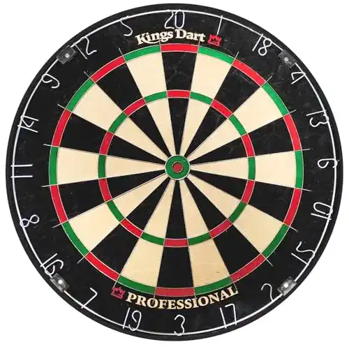Dartscheiben Kings Dart Profi-Dartscheibe | Sisal | 0,7 mm