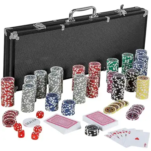 Pokerkoffer Maxstore Ultimate Black Edition Pokerset