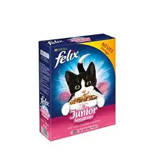 Felix-Trockenfutter Felix Junior Sensations, 7 x 1 kg