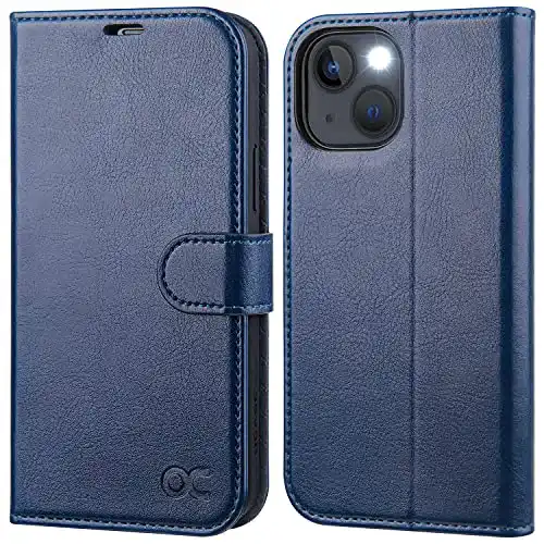iPhone-13-Hülle OCASE iPhone 13 Hülle Premium PU Leder