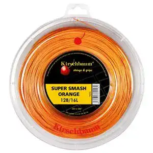 Kirschbaum-Saiten Kirschbaum Saitenrolle Super Smash, Orange, 200m