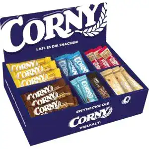Müsliriegel Corny Bestseller-Box, mit Big Schoko, 75 Riegel