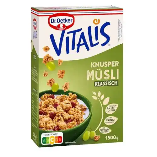 Vitalis-Müsli Dr. Oetker Vitalis Knuspermüsli klassisch, 1,5kg