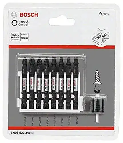 Lange Bits Bosch Professional 2608522345 9tlg. Set