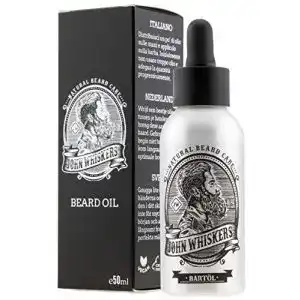 Bartöl John Whiskers Made in Germany, 50ml, süßlich herber Duft