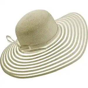 Strohhut Damen Harrys-Collection Extra Großer Strohhut