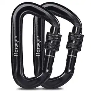 Schraubkarabiner Hostaque Karabiner, 12KN 1200kg Aluminium