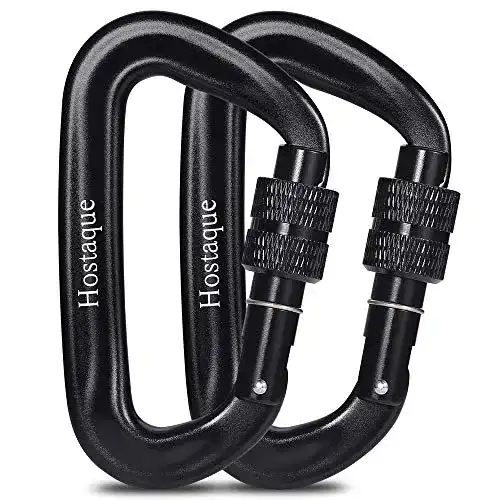 Schraubkarabiner Hostaque Karabiner, 12KN 1200kg Aluminium