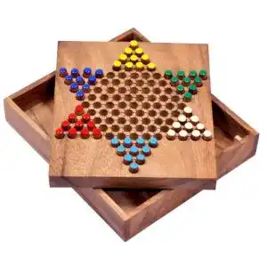 Halma-Spiel LOGOPLAY Halma Gr. S Stern Halma