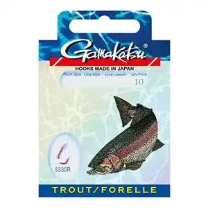 Gamakatsu-Haken Gamakatsu gebunden BKS-5330R Forelle Gr. 6