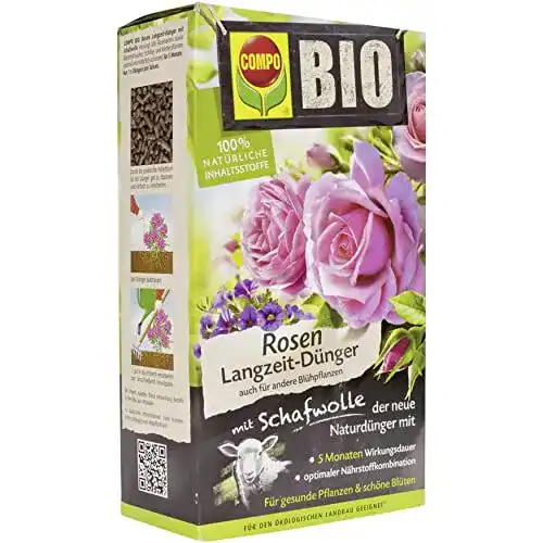 Die beste Compo-Dünger Compo BIO Rosen Langzeit-Dünger 2026 Test Bestseller Compo-Dünger Compo BIO Rosen Langzeit-Dünger