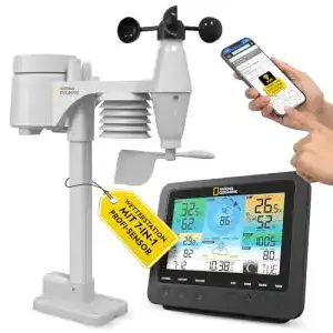 Regenmesser National Geographic Wetterstation Funk