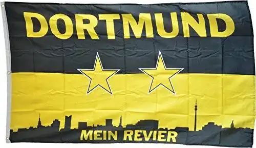 BVB-Fahne Flaggenfritze Fahne/Flagge Dortmund Mein Revier
