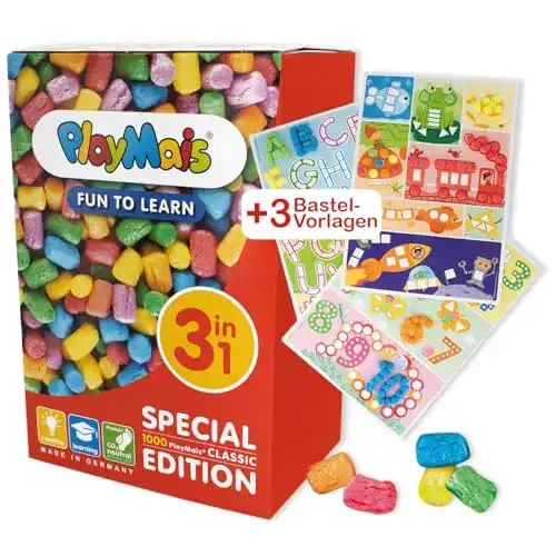 Playmais PlayMais, Fun to Learn 3in1, Vorlagen & Anleitung