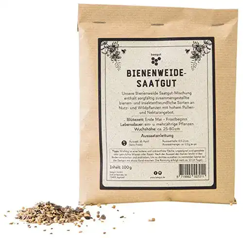 Bienenweide beegut Samen für nektarreiche Bienenwiese, 100 g