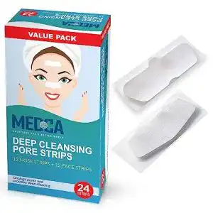 Nasenstrips-Mitesser MEDca Nasenporen Streifen, 24 Stück