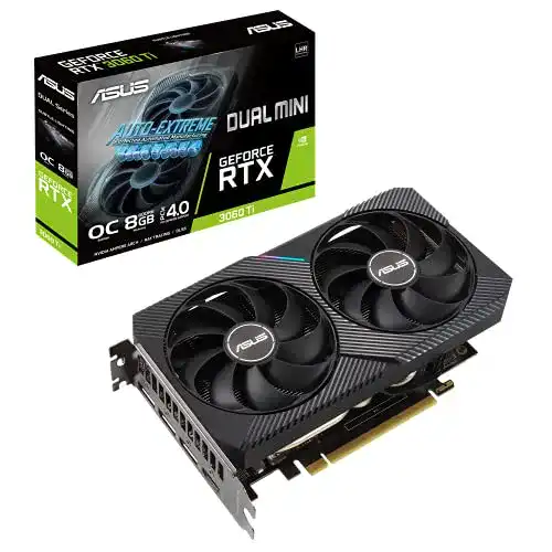 GeForce RTX 3060 Ti ASUS Dual GeForce RTX3060 TI Mini 8G V2