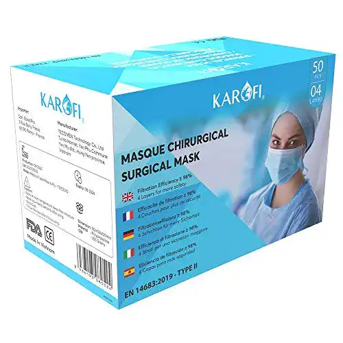 OP-Maske Karofi – Medizinisch-chirurgische Masken vom TYP II