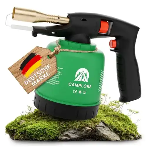 Lötlampe Tolegano incl. 0 Stechkartuschen, Piezo-Zündung
