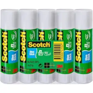 Klebestift Scotch 693086 3M Permanent, 5 Klebesticks