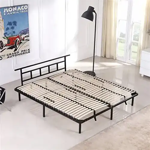 Futonbett i-flair Metallbett 180×200 cm für alle Matratzen geeignet