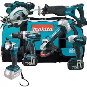 Akku-Werkzeug-Set Makita DLX6011 Akku-Set, 18 V