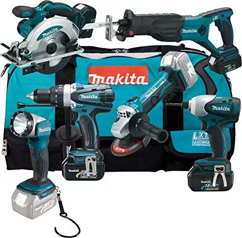 Akku-Werkzeug-Set Makita DLX6011 Akku-Set, 18 V