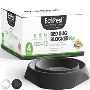 Bettwanzenfalle ECOPEST Bettwanzen Detektor – 4er Pack