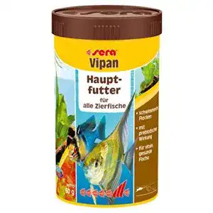 Flockenfutter Fische sera Vipan 250 ml, 1er Pack (1 x 250 ml)