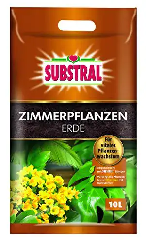 Zimmerpflanzenerde Substral für grüne und blühende Pflanzen