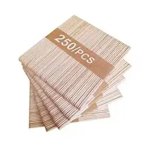Holzstäbchen Seatek 250 Stücke Eisstiele, 11.4 cm Lang