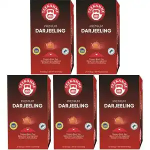 Teekanne-Tee Teekanne Premium Darjeeling, 5er Pack