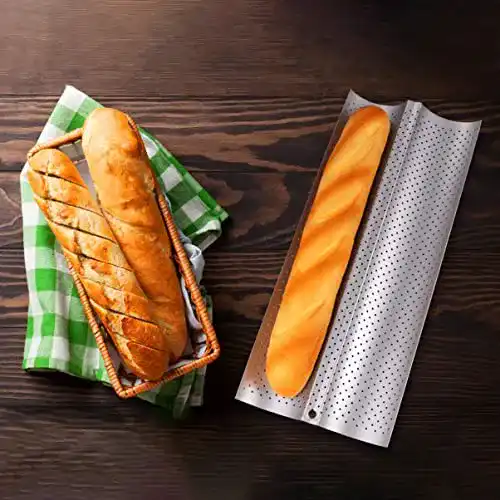 Baguette-Backblech Cyleibe, Antihaftbeschichtung, 2 Brote
