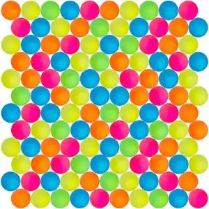 Flummis THE TWIDDLERS 120 Mini Neon Gummibälle