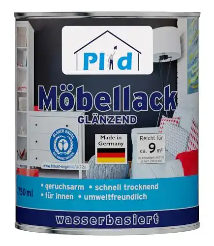 Möbellack prinzcolor Premium Weisslack, Glänzend 0,75l