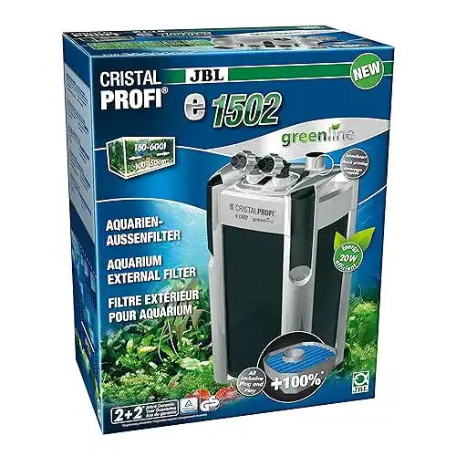 Außenfilter JBL für Aquarien von 160-600 Litern, CristalProfi e1502