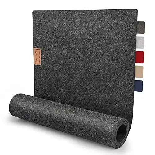 Tischläufer Sölmo sølmo Design Grau aus Filz 100×30 cm