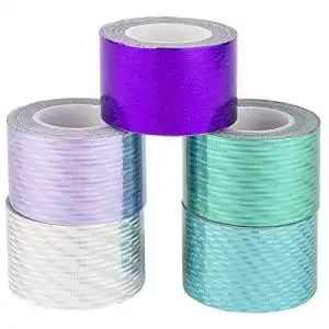 Klebeband Ideen mit Herz Deko-, 30mm x 5m, 5 Rollen Washi Tape