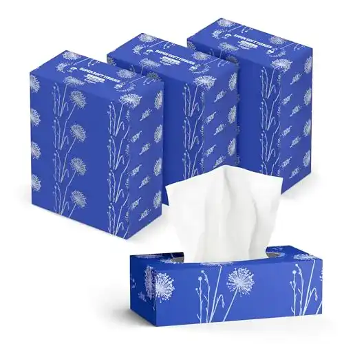 Taschentücher-Box Presto! Amazon-Marke: 3-lagig, 12er Pack