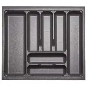 Besteckkasten Orga-Box Besteckeinsatz 519 x 473 oriongrau
