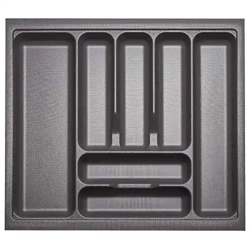 Besteckkasten Orga-Box Besteckeinsatz 519 x 473 oriongrau
