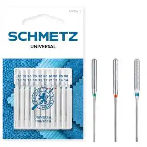 Schmetz-Nadeln SCHMETZ Nähmaschinennadeln: 10 Universal